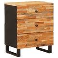 Bettkasten Braun 50 x 33 x 62 cm Massivholz Mango