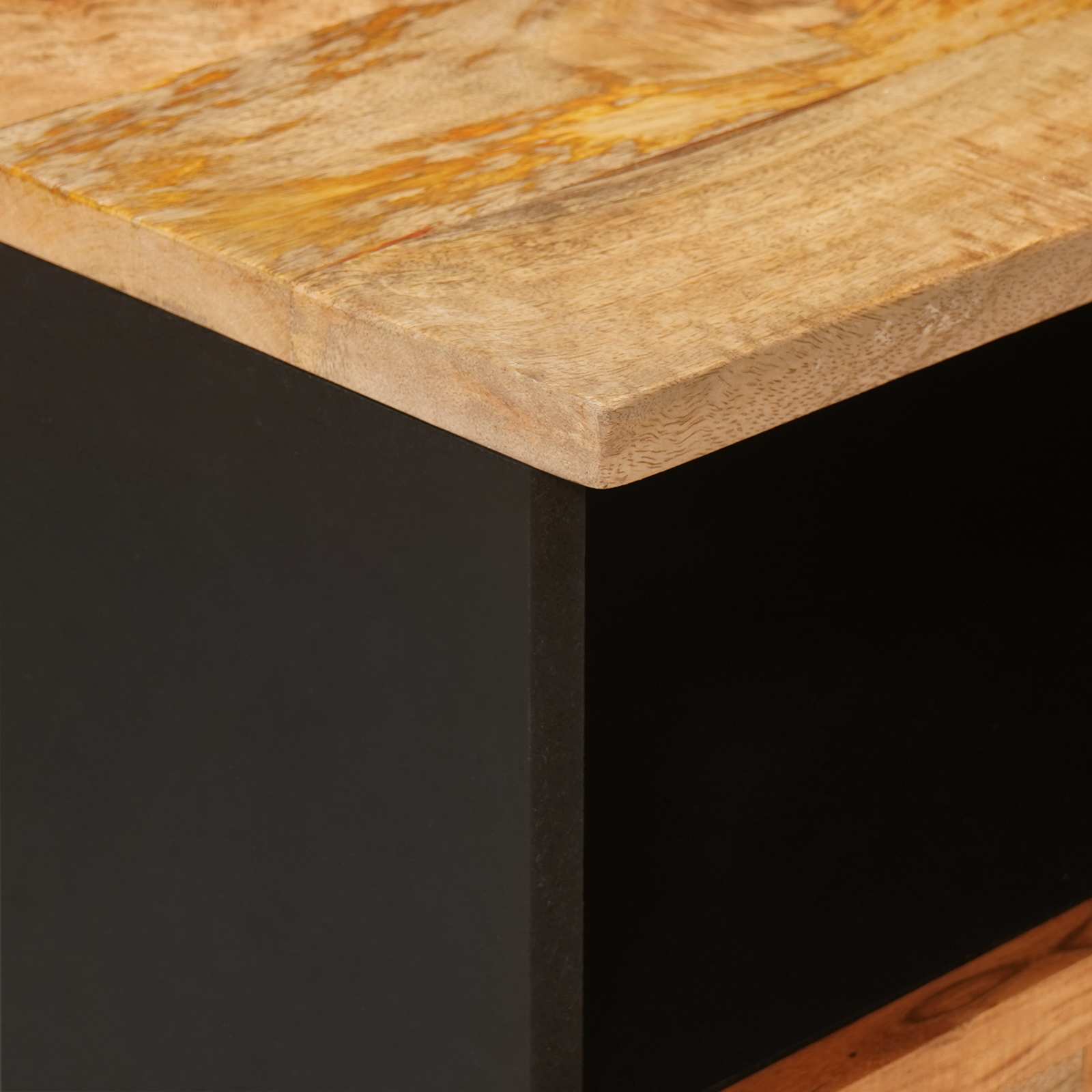 TV-Schränk Corona Braun 100 x 33 x 46 cm Massivholz Mango