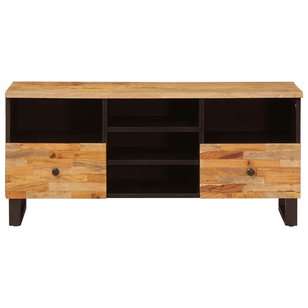 TV-Schränk Corona Braun 100 x 33 x 46 cm Massivholz Mango