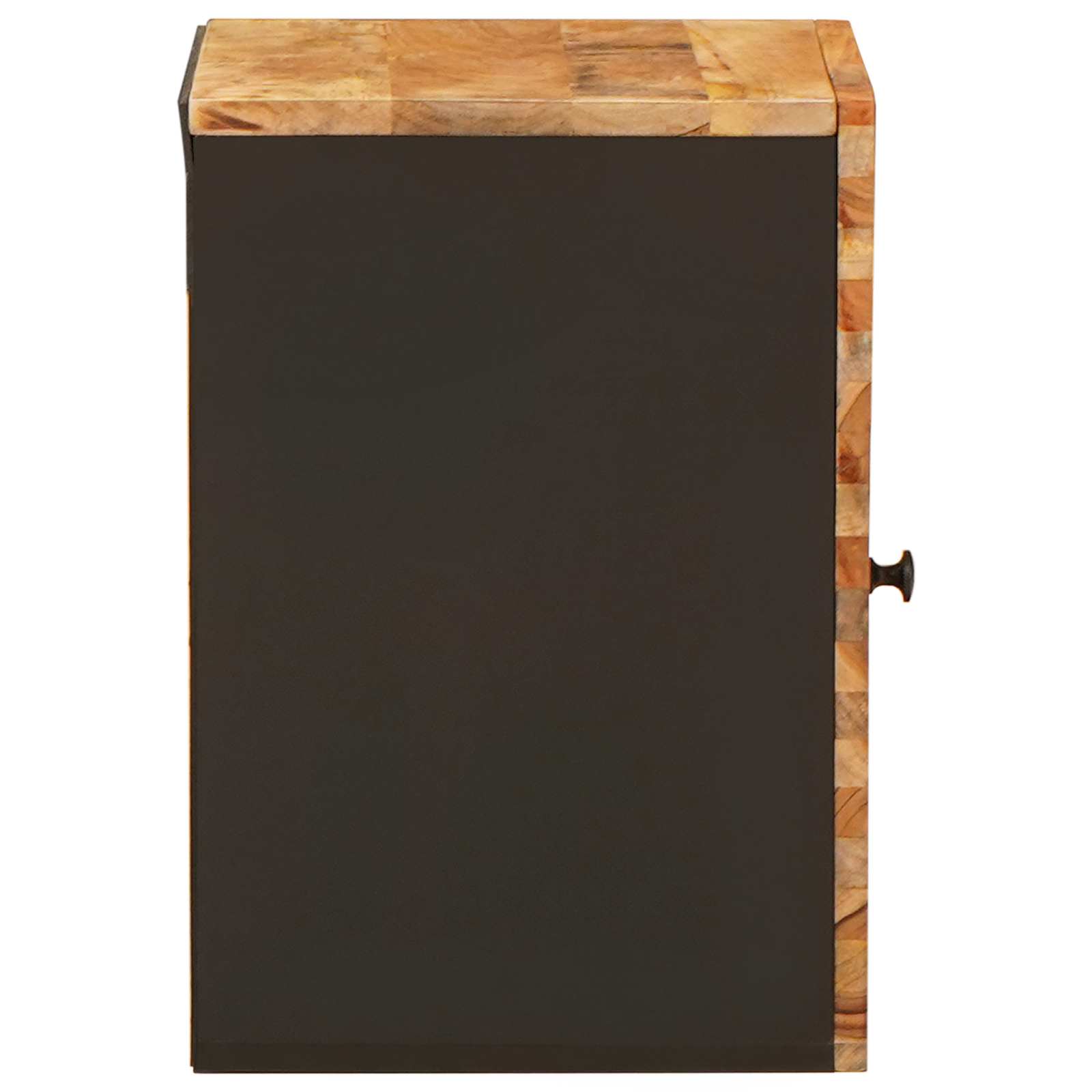 Badezimmer Hängeschrank Natur 38 x 33 x 48 cm Massivholz Mango