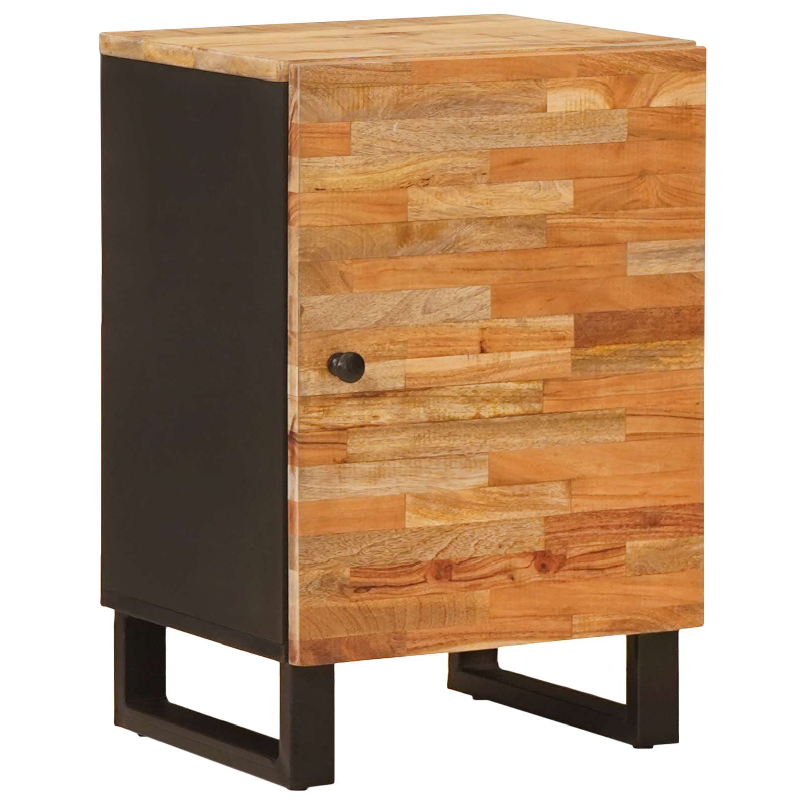 Badezimmerschrank Natur 38 x 33 x 58 cm Massivholz Mango