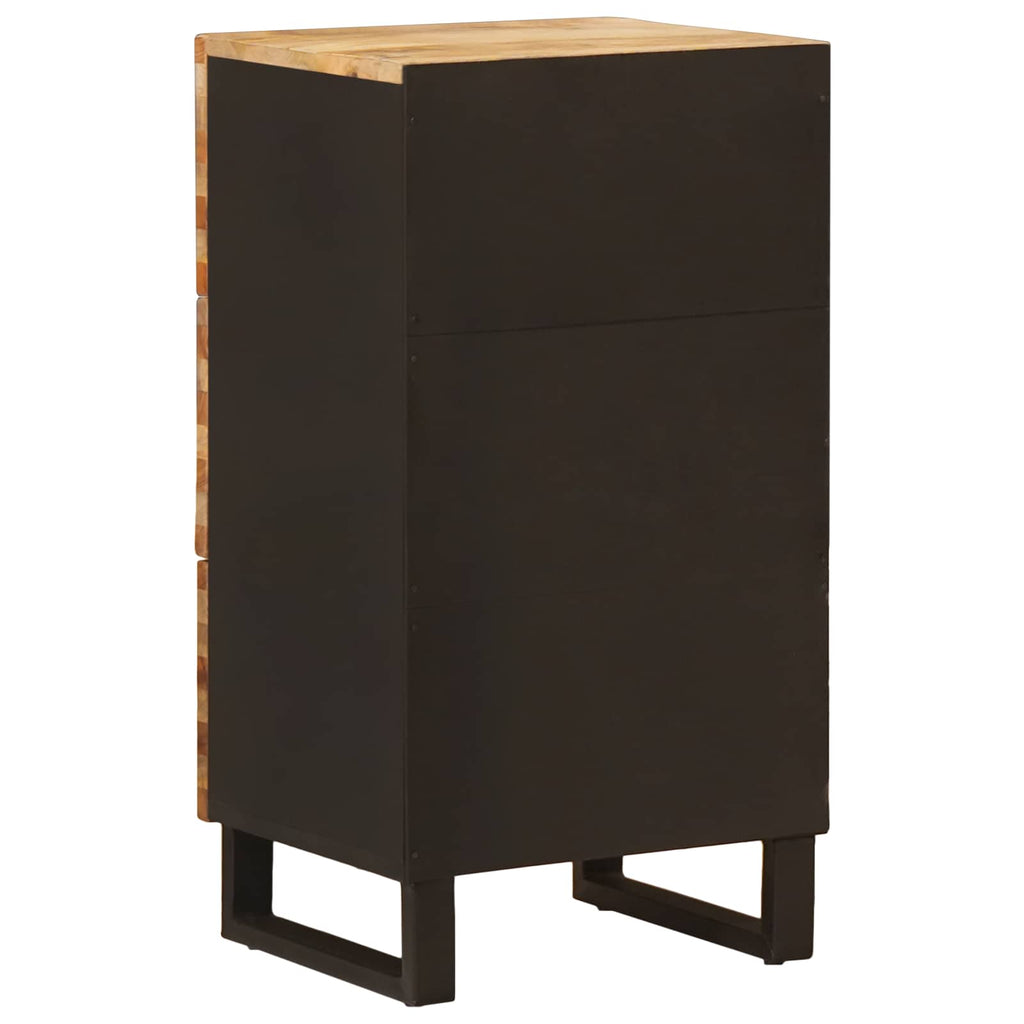 Seitenschrank Braun 40 x 33 x 75 cm Massivholz Mango