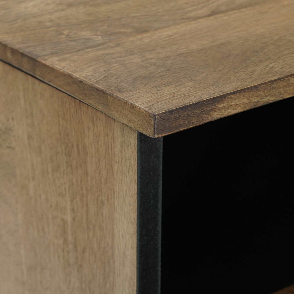 TV-Schränk Braun 70 x 33,5 x 46 cm Massivholz Mango
