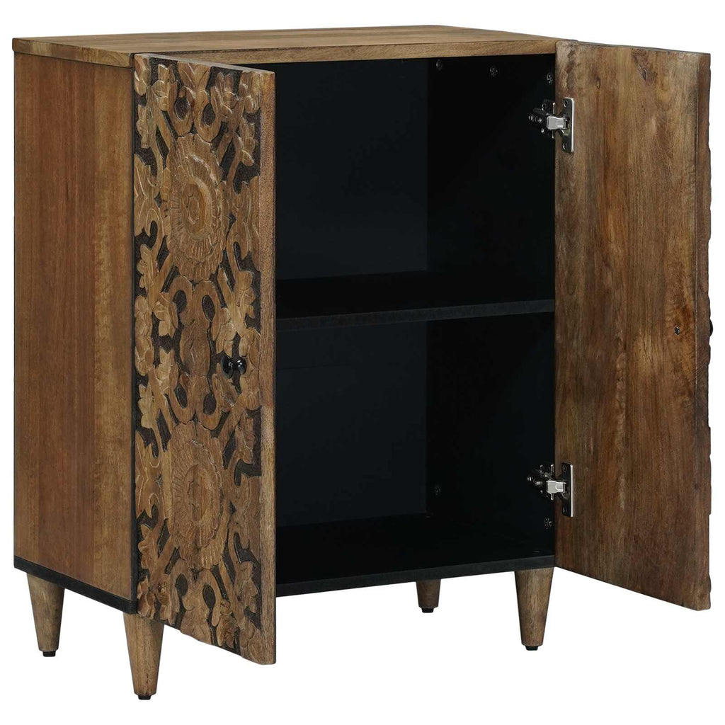 Aufbewahrungs-Sideboard Braun 60 x 33,5 x 75 cm