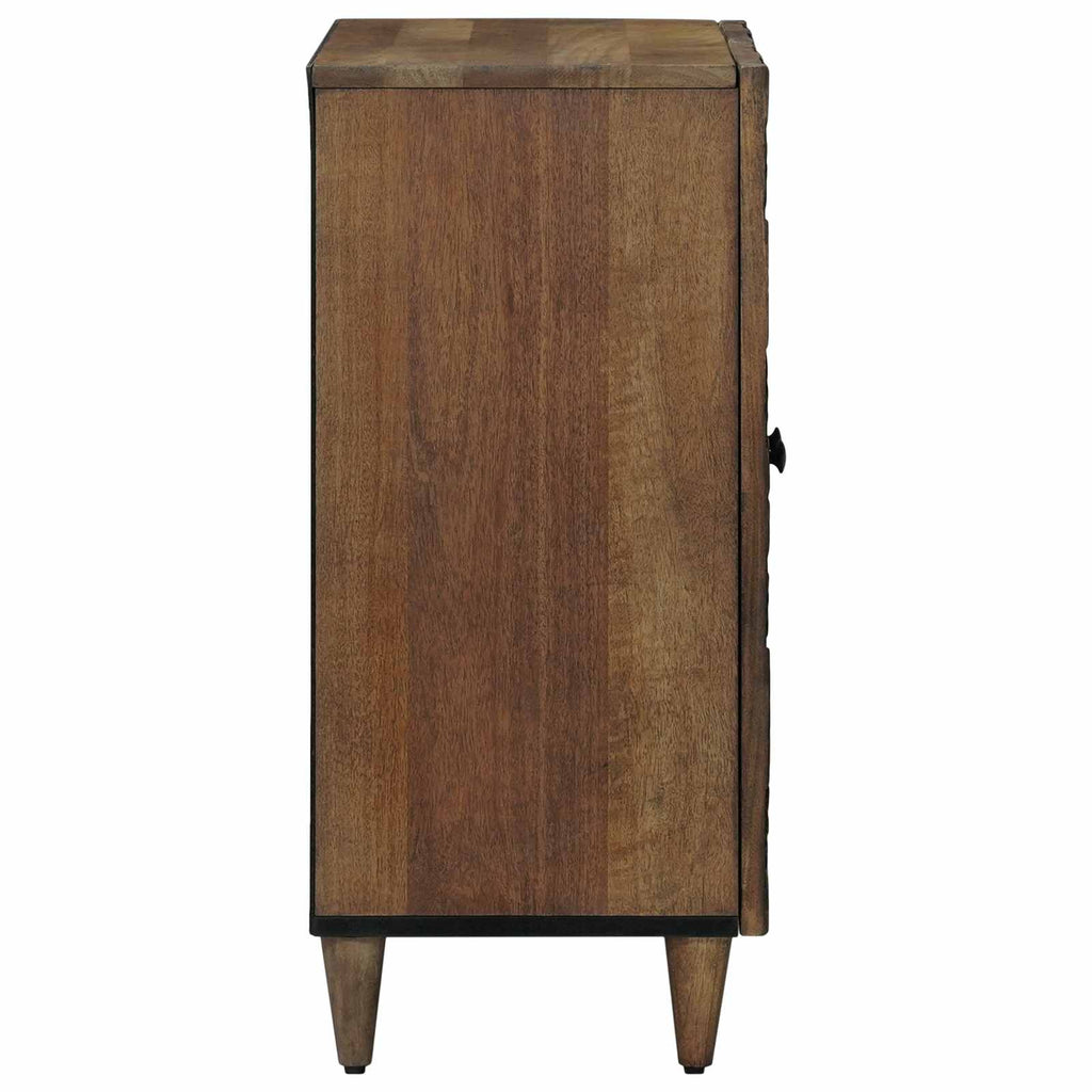 Aufbewahrungs-Sideboard Braun 60 x 33,5 x 75 cm