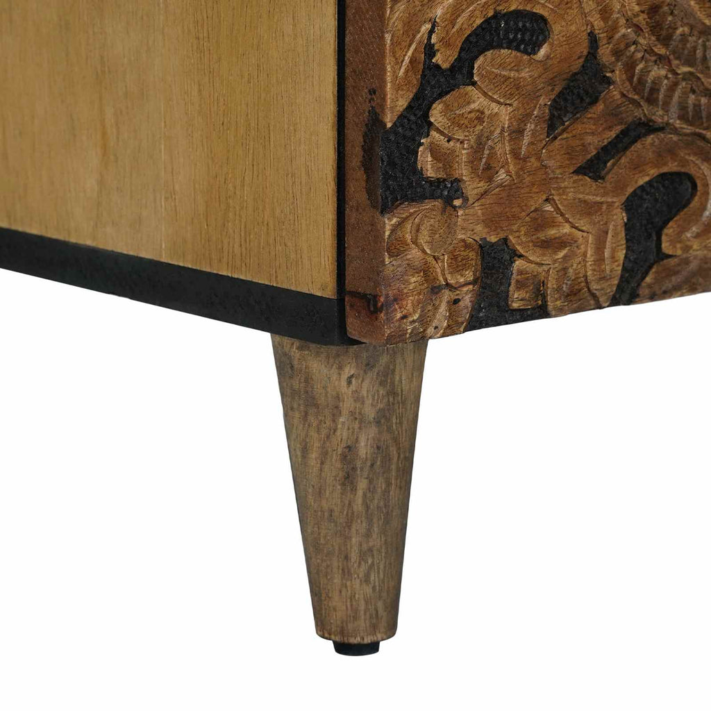 Aufbewahrungs-Sideboard Braun 60 x 33,5 x 75 cm