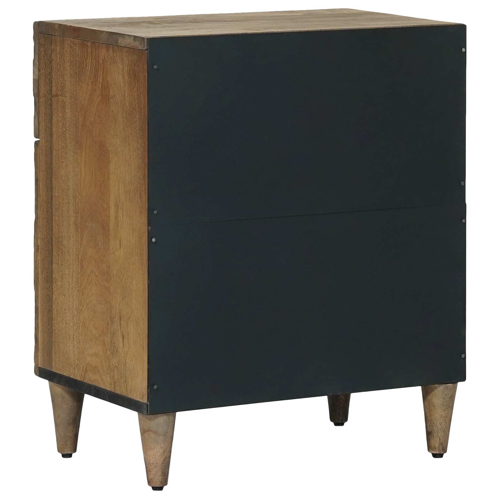 Bettkasten Braun 50 x 33 x 60 cm Massivholz Mango