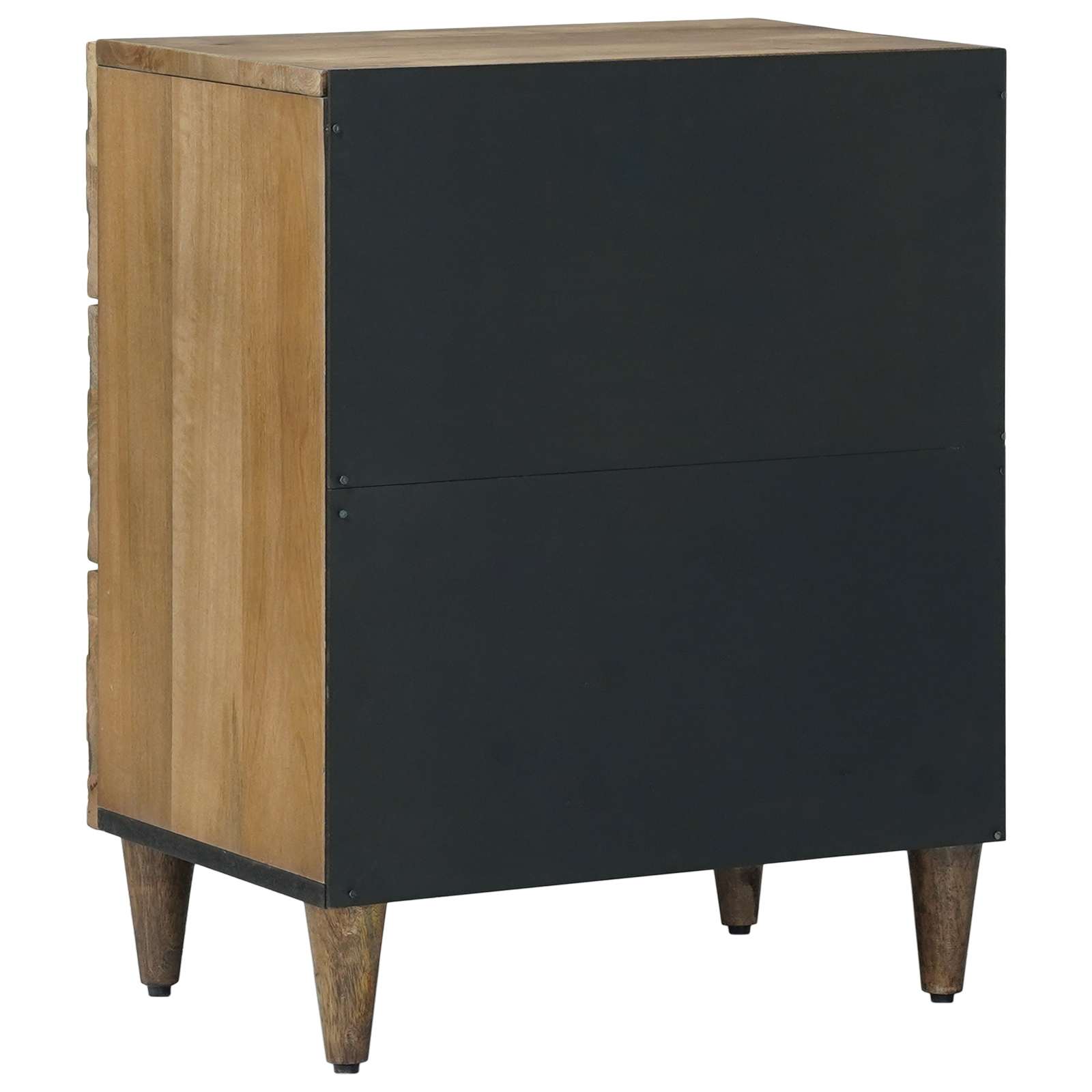 Bettkasten Braun 50 x 33 x 60 cm Massivholz Mango