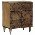 Bettkasten Braun 50 x 33 x 60 cm Massivholz Mango