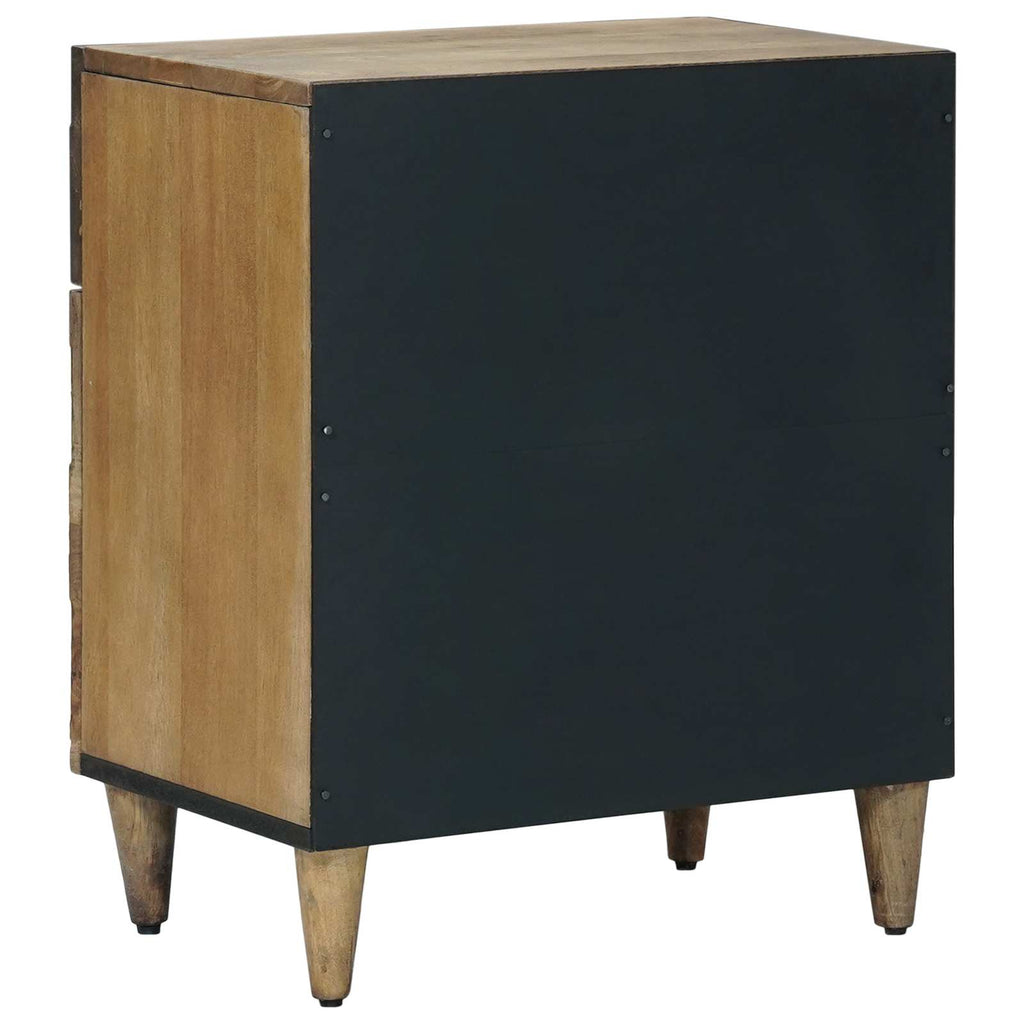Bettkasten Braun 50 x 33 x 60 cm Massivholz Mango