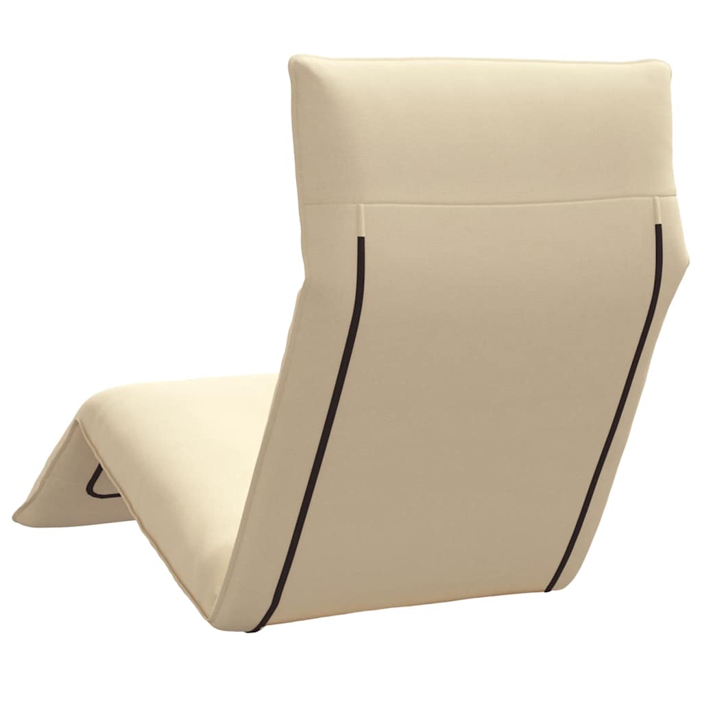 Sonnenliege Klappbar Beige 175x54x8,5 cm Oxford-Gewebe
