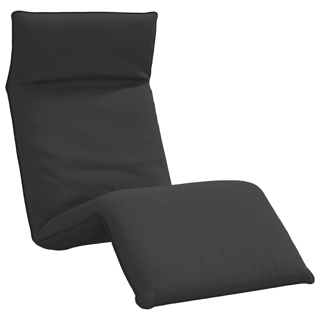 Sonnenliege Klappbar Schwarz 175x54x8,5 cm Oxford-Gewebe