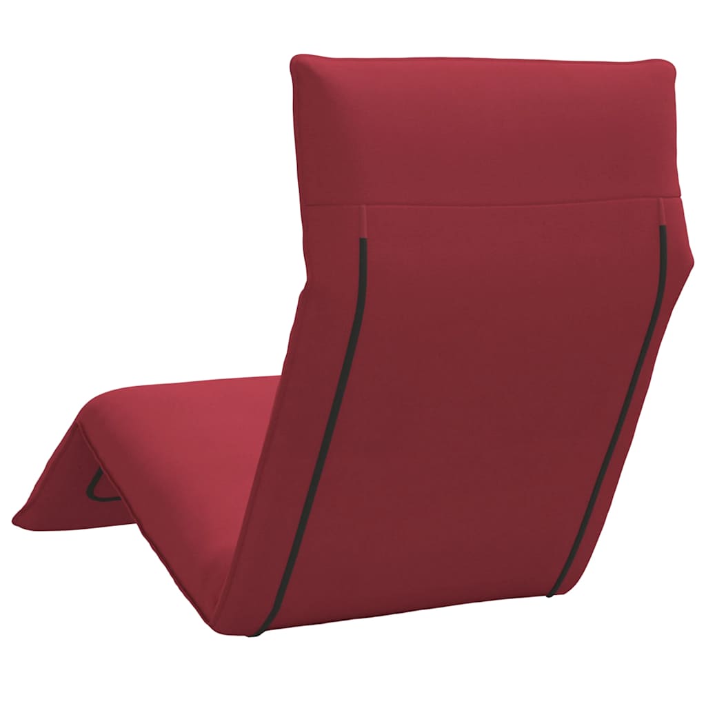 Sonnenliege Klappbar Weinrot 175x54x8,5 cm Oxford-Gewebe