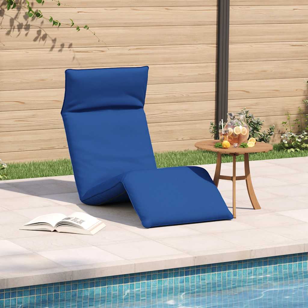 Sonnenliege Klappbar Königsblau 175x54x8,5 cm Oxford-Gewebe