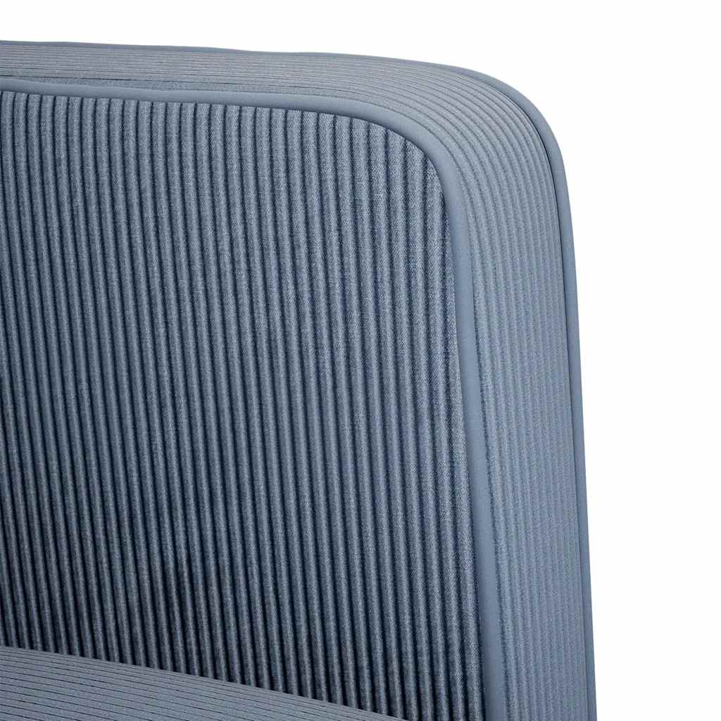 Sessel mit Armlehnen Blau 54 cm Cordstoff
