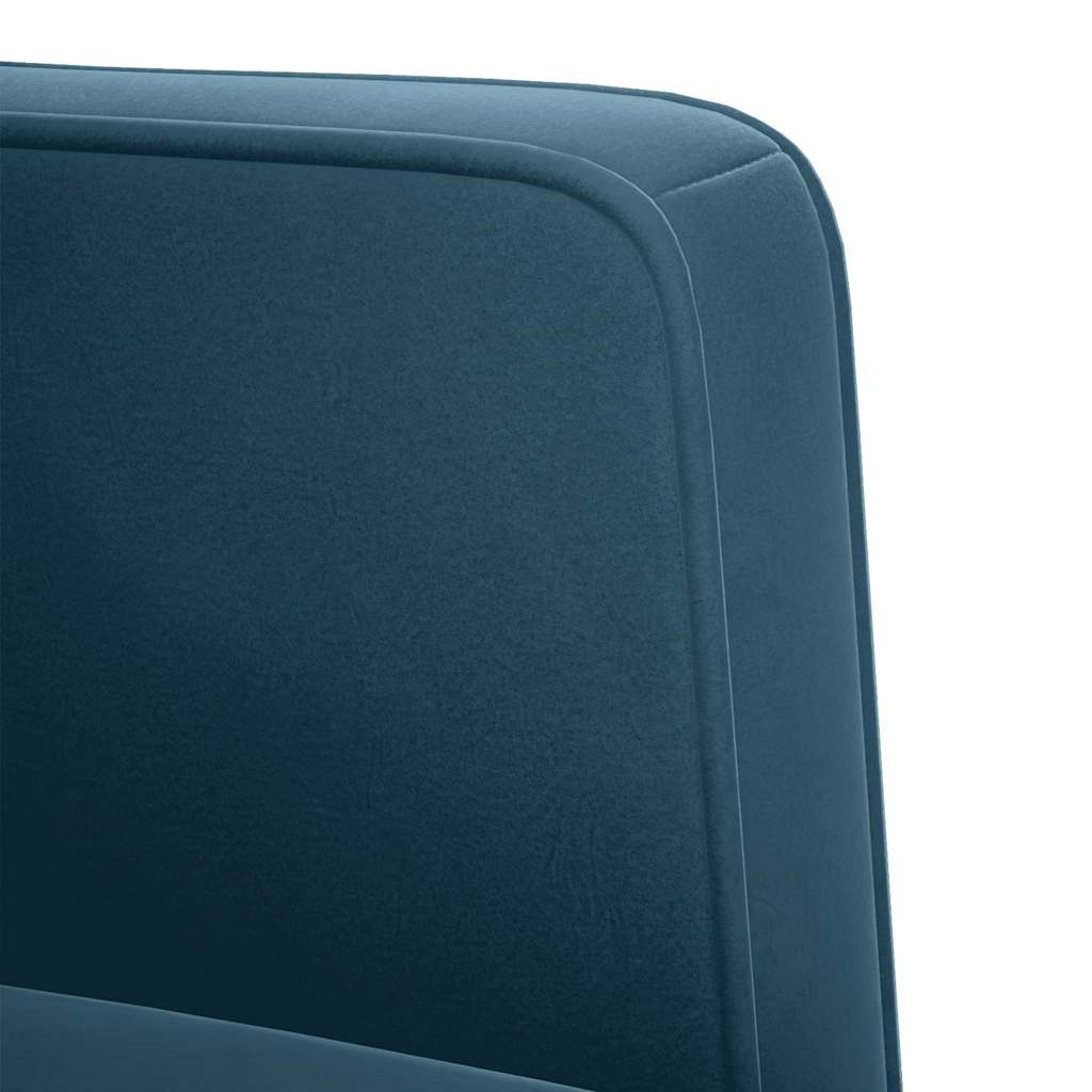 Sessel mit Armlehnen Blau 53 cm Samt