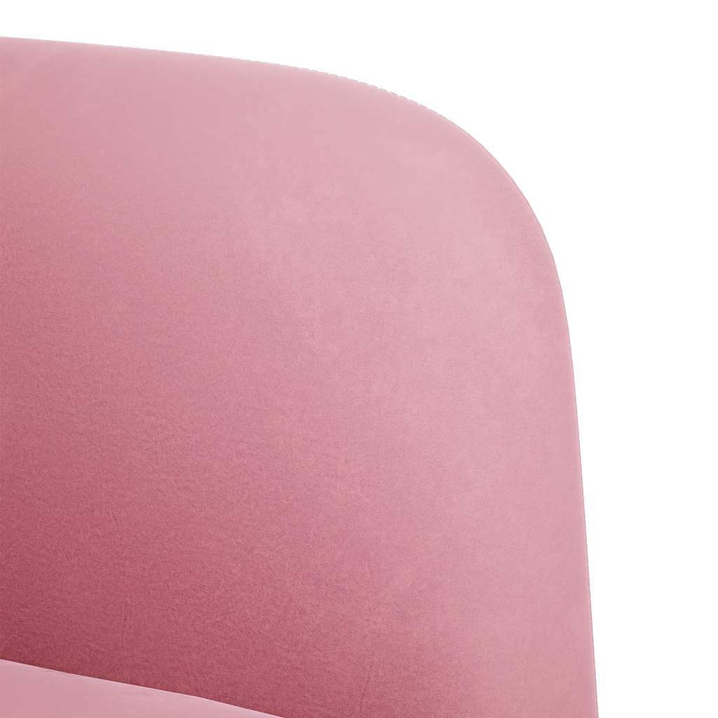 Sessel mit Armlehnen Rosa 54 cm Samt