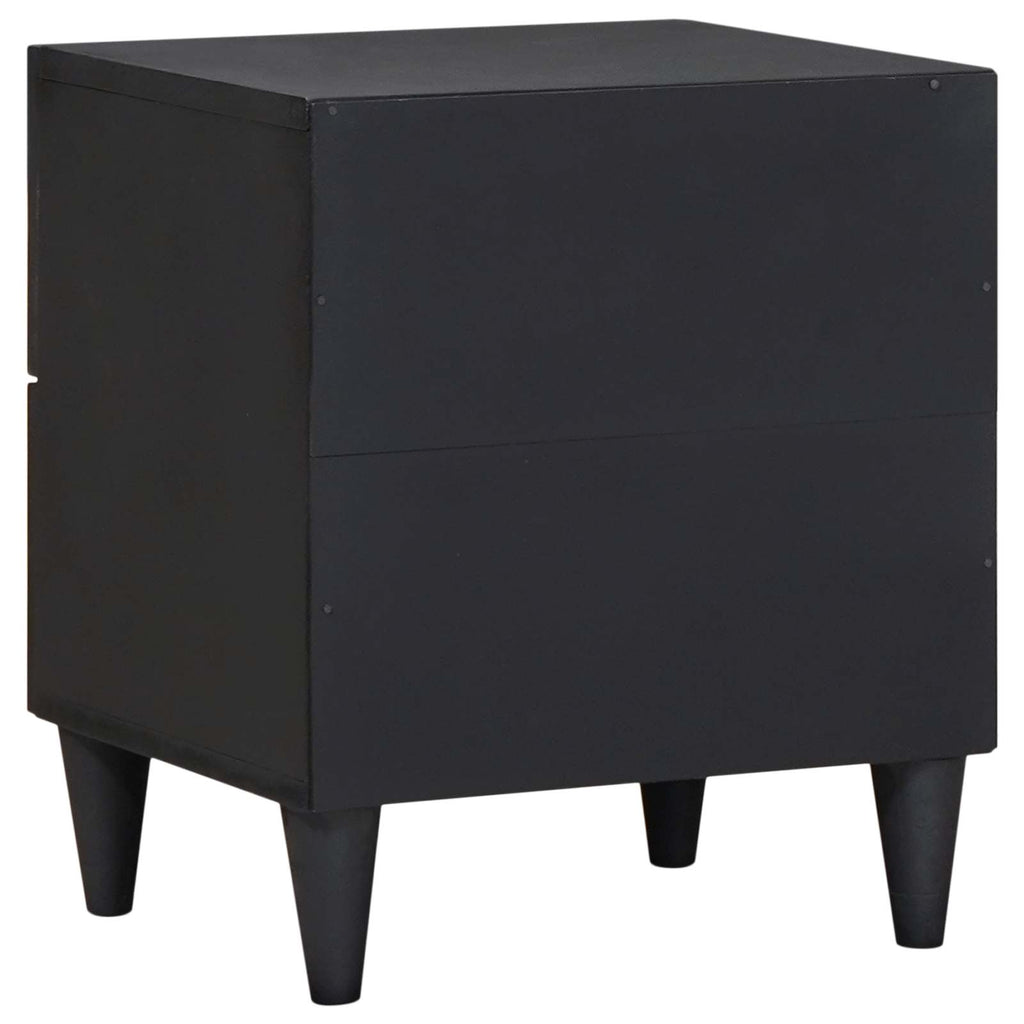 Nachttisch 2 pcs Braun 40 x 33,5 x 46 cm Massivholz Mango
