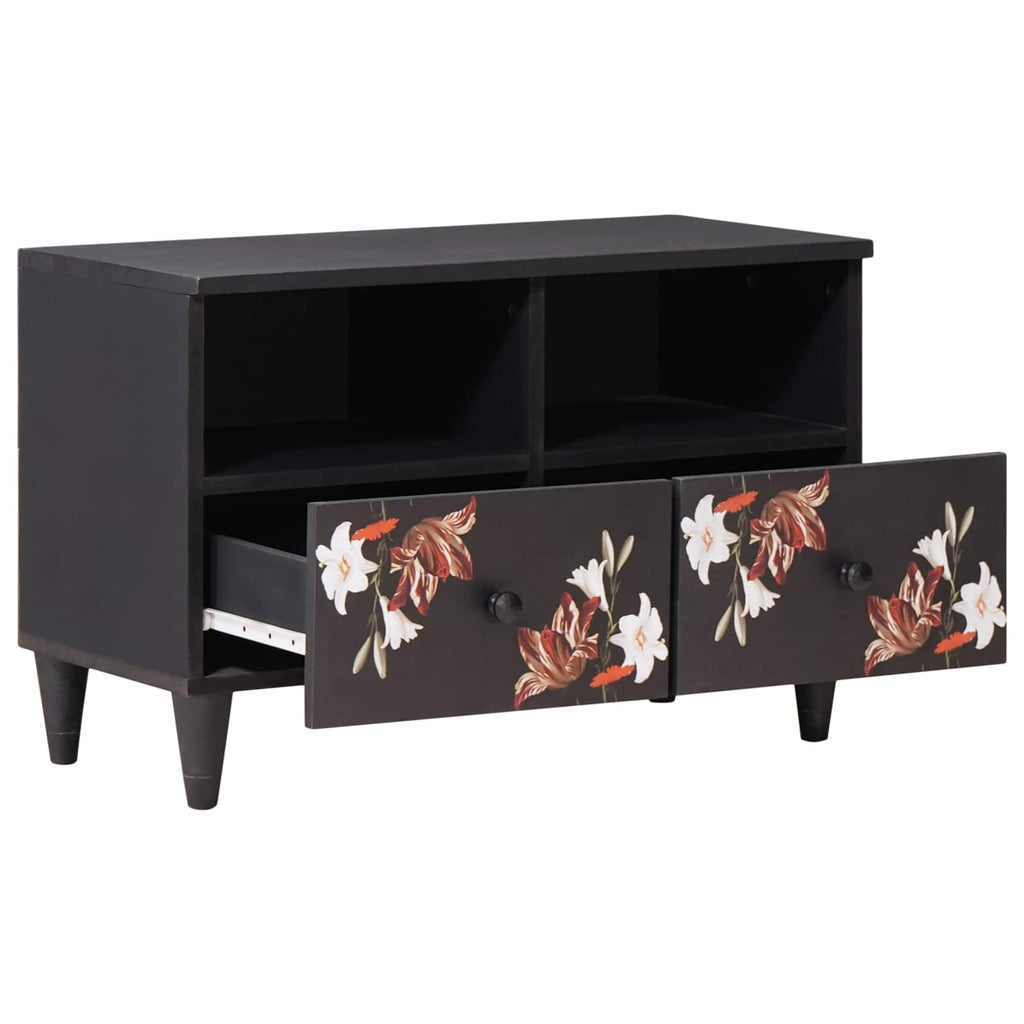 Stauraumschränke Mehrfarbig 70 x 33,5 x 46 cm Massivholz Mango