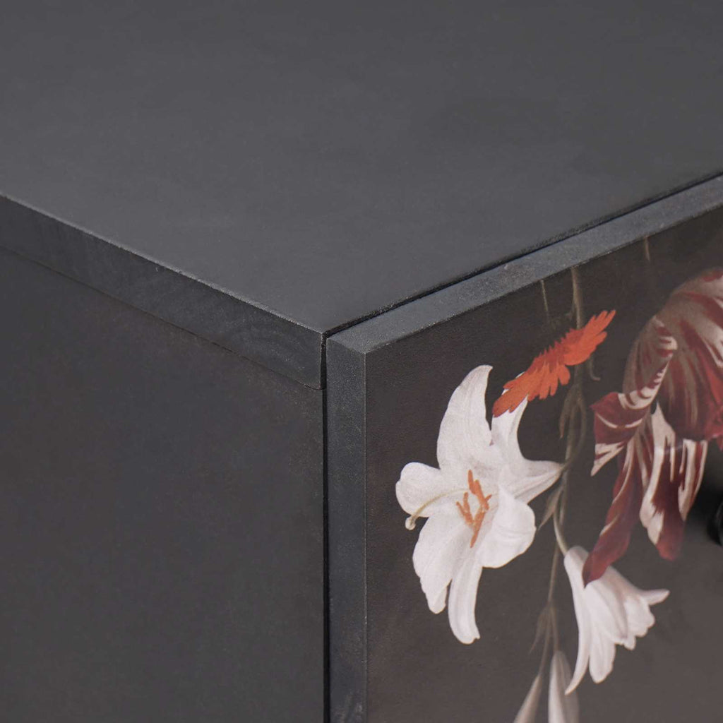 Stauraumschränke Mehrfarbig 60 x 33,5 x 75 cm Massivholz Mango