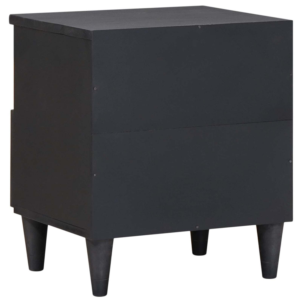 Nachttisch 2 pcs Braun 40 x 33 x 46 cm Massivholz Mango
