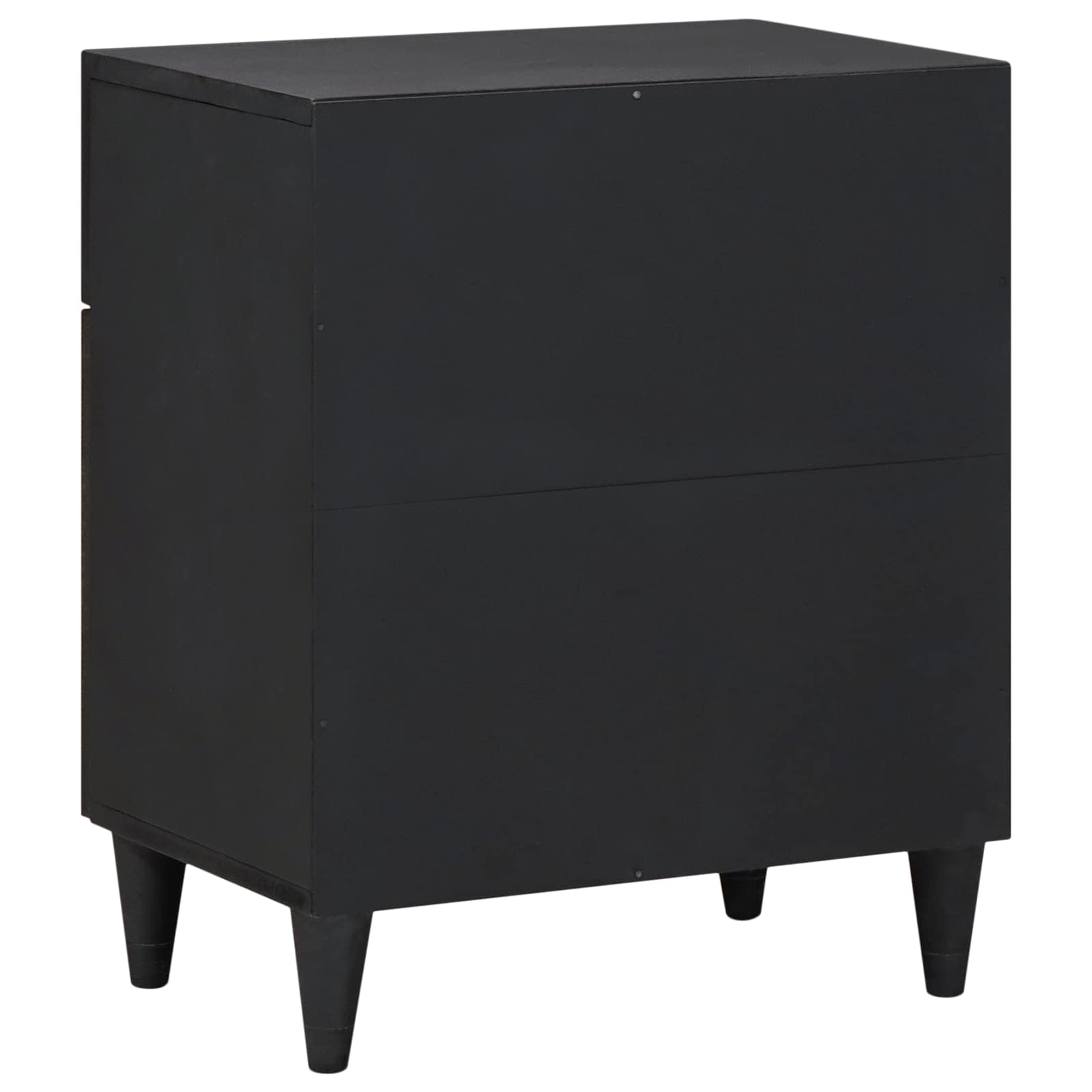 Nachttisch Mehrfarbig 50 x 33 x 60 cm Massivholz Mango