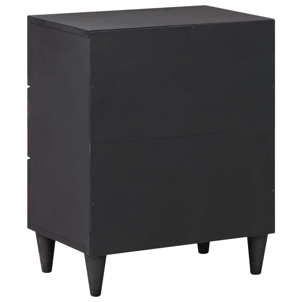 Nachttisch Mehrfarbig 50 x 33 x 60 cm Massivholz Mango