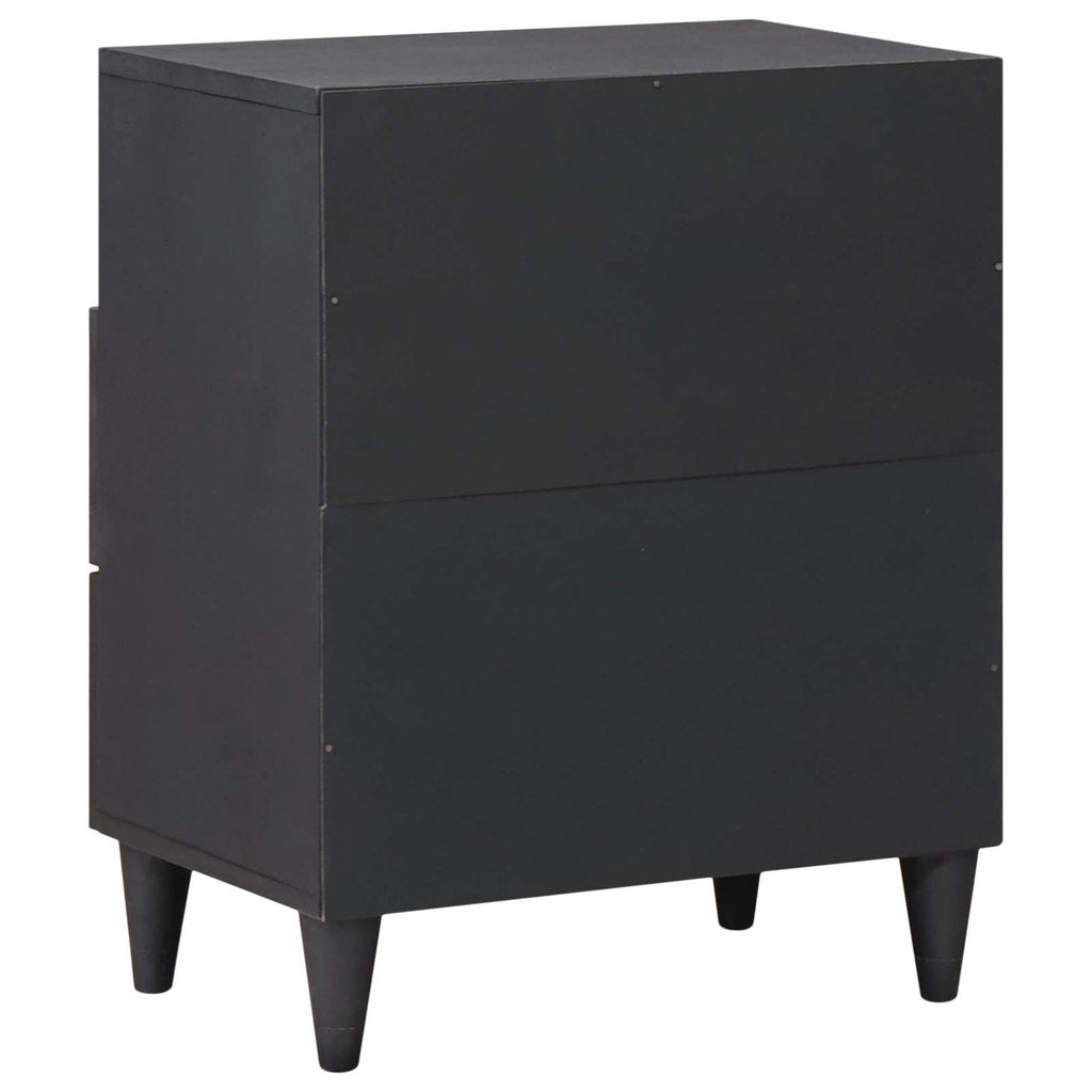 Nachttisch Mehrfarbig 50 x 33 x 60 cm Massivholz Mango