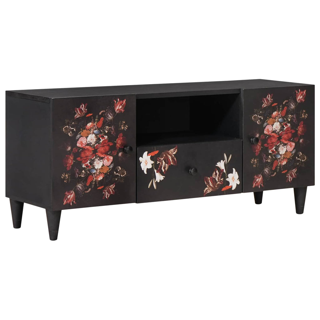 Stauraumschränke Mehrfarbig 105 x 33,5 x 46 cm Massivholz Mango