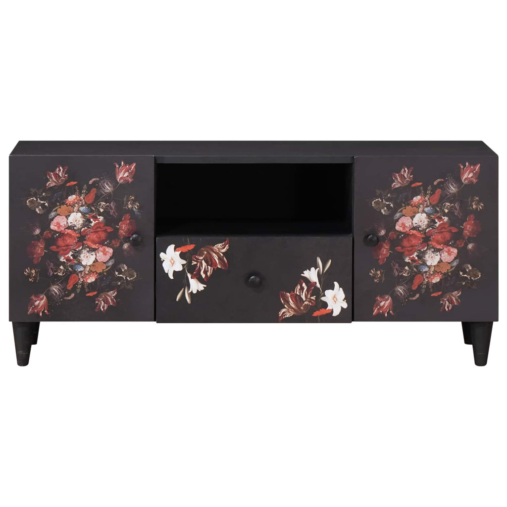 Stauraumschränke Mehrfarbig 105 x 33,5 x 46 cm Massivholz Mango