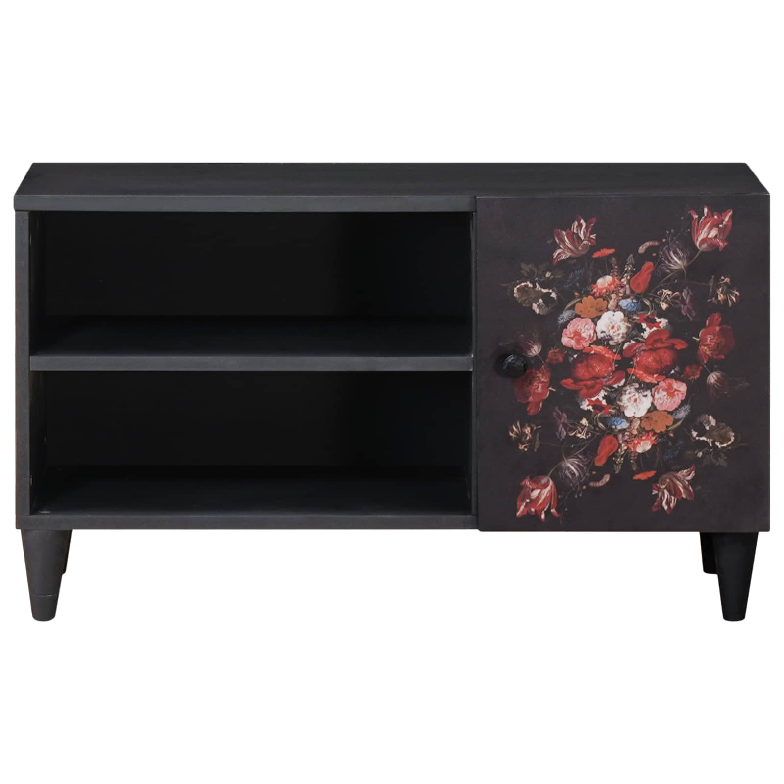 Stauraumschränke Mehrfarbig 80 x 31,5 x 46 cm Massivholz Mango