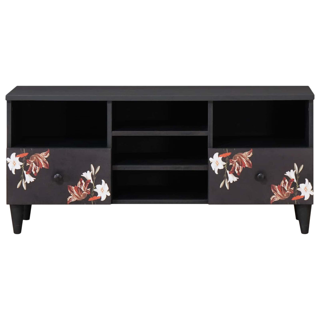 Stauraumschränke Mehrfarbig 100 x 33,5 x 46 cm Massivholz Mango