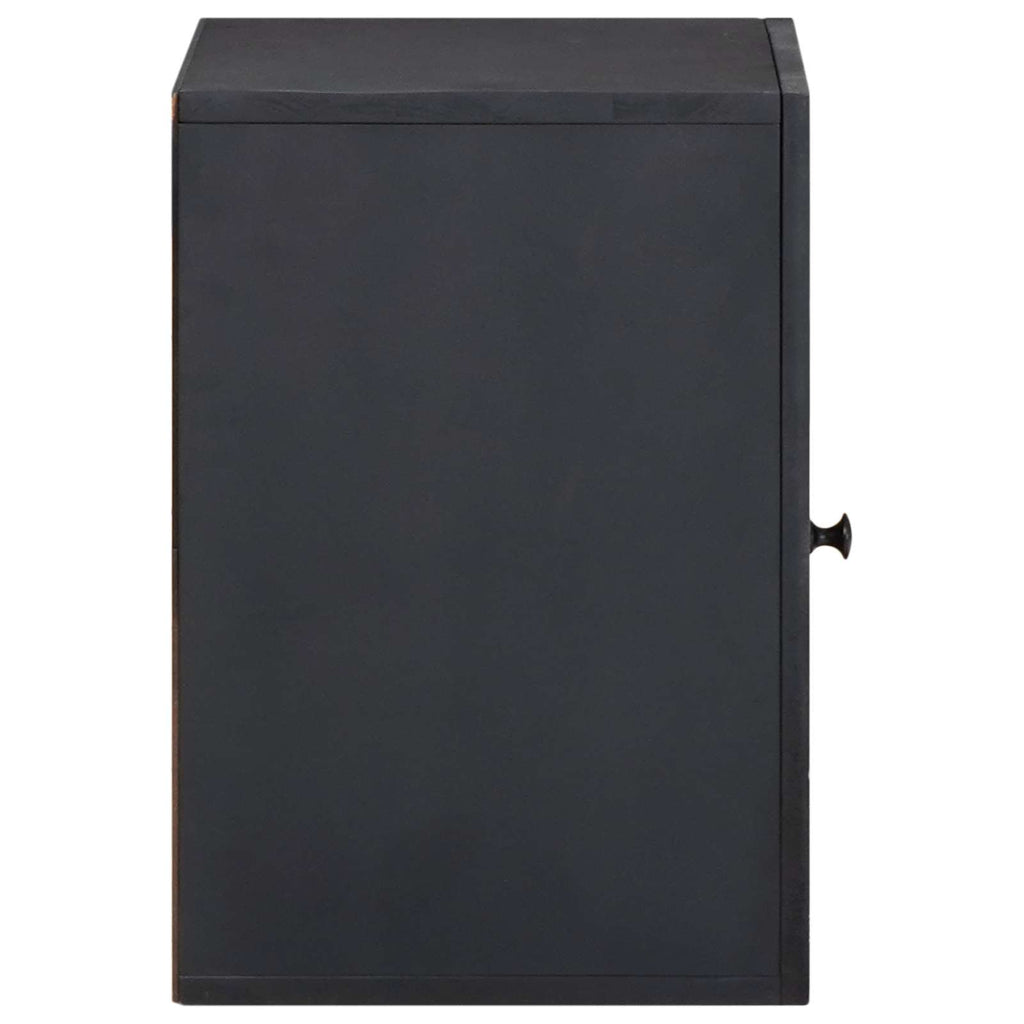 Hängeschrank Mehrfarbig 38 x 33,5 x 48 cm Massivholz Mango