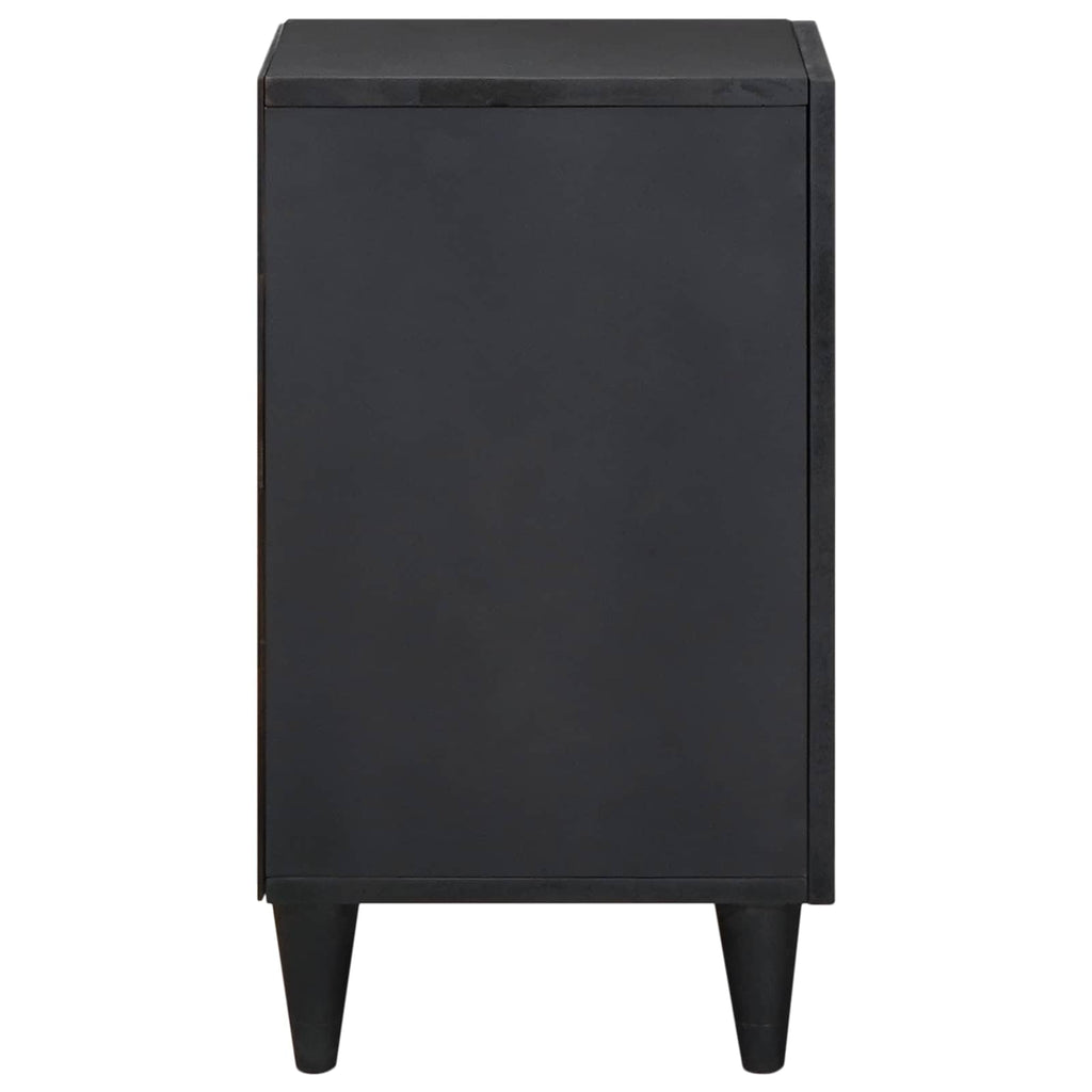 Badezimmerschrank Mehrfarbig 38 x 33,5 x 58 cm Massivholz Mango