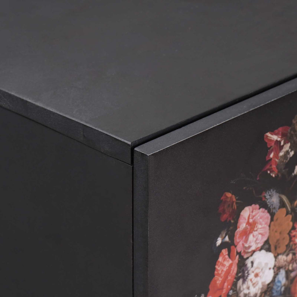 Stauraumschränke Mehrfarbig 40 x 33,5 x 110 cm Massivholz Mango