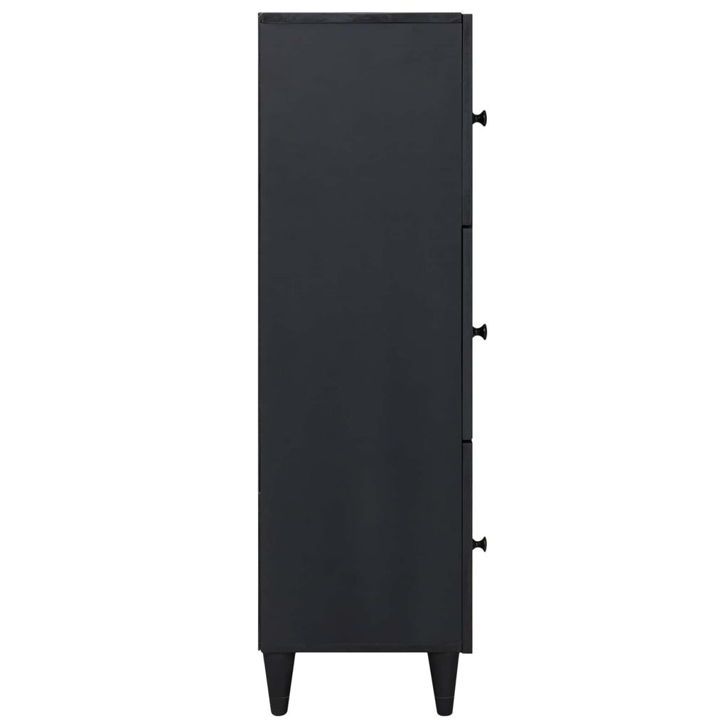 Stauraumschränke Mehrfarbig 40 x 33,5 x 110 cm Massivholz Mango