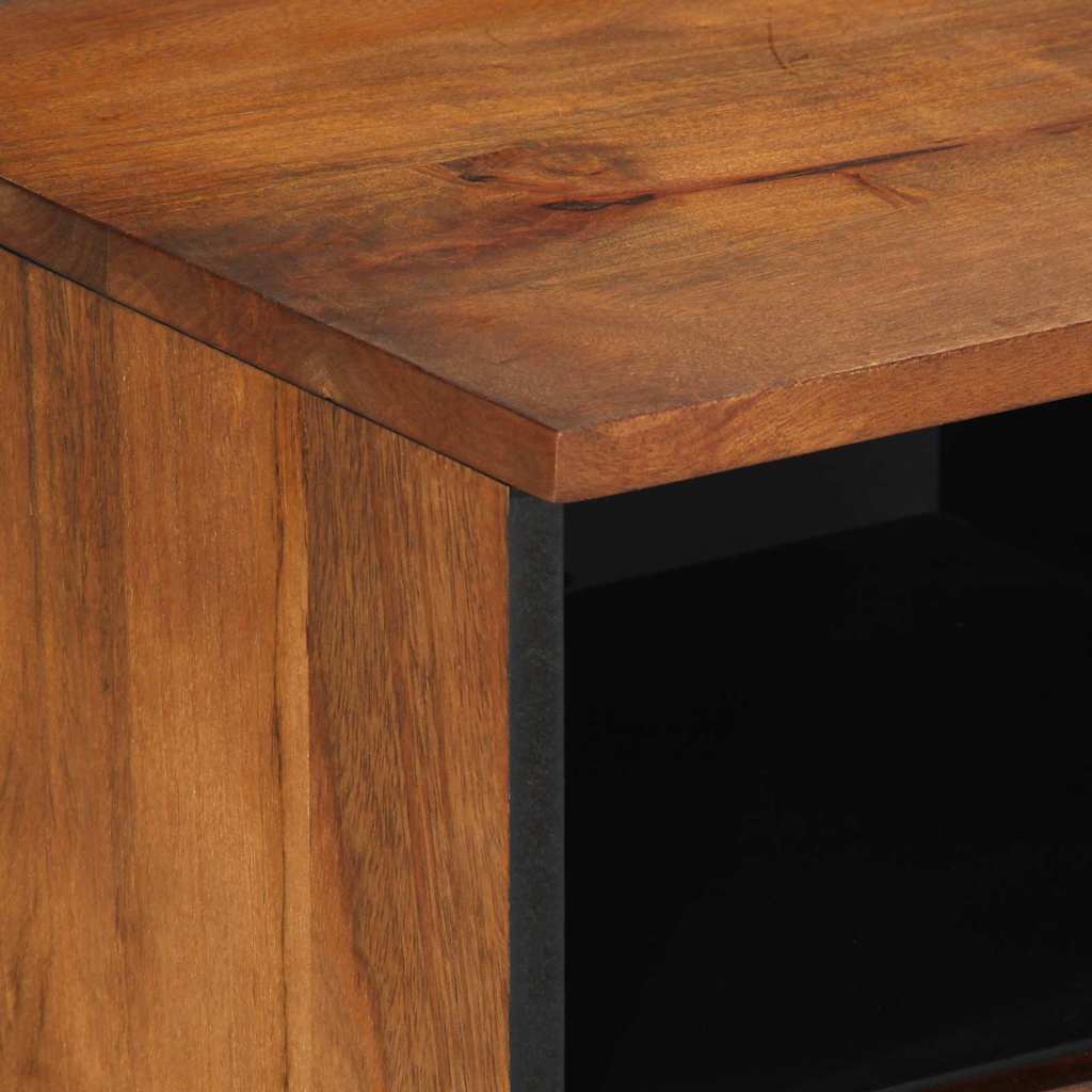 TV-Schränk Honigbraun 70 x 33 x 46 cm Massivholz Mango