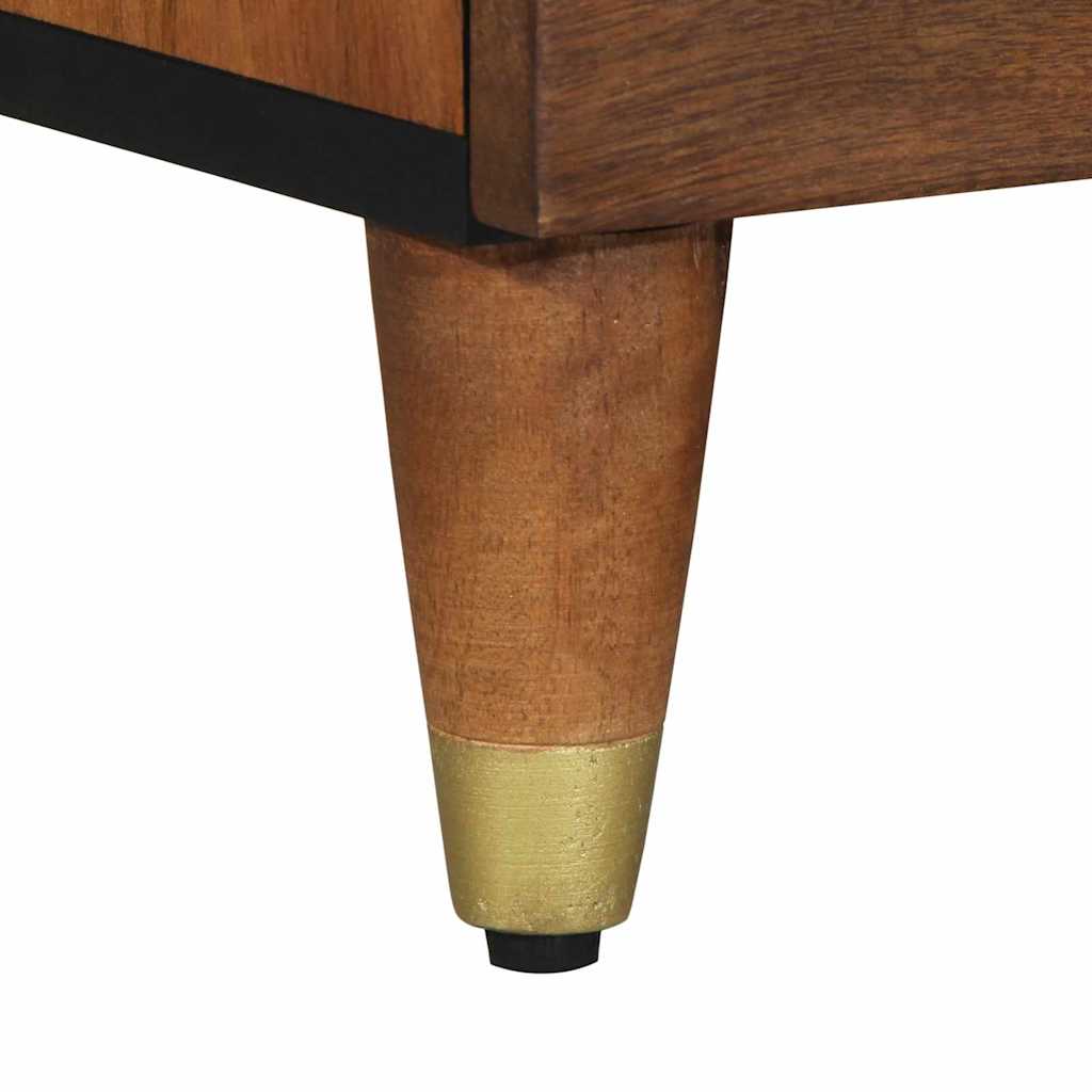 TV-Schränk Honigbraun 70 x 33 x 46 cm Massivholz Mango