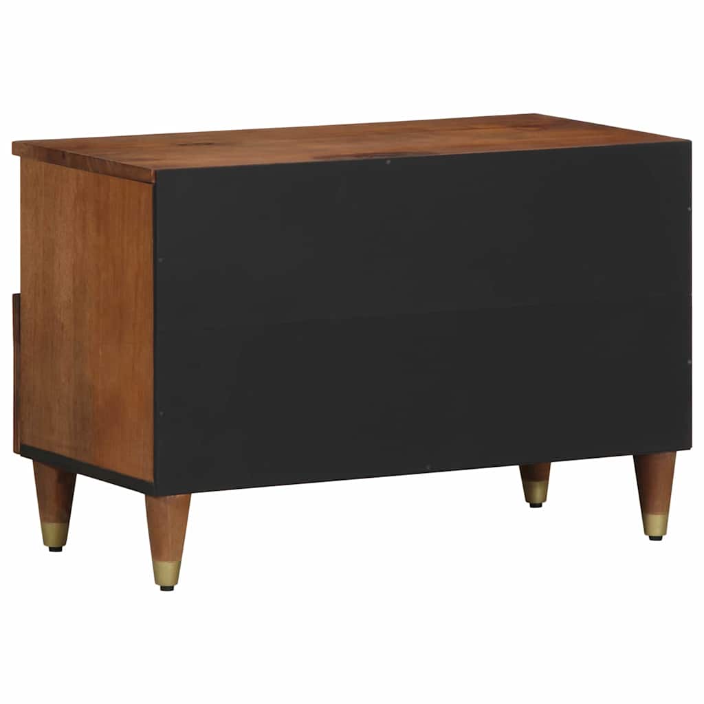 TV-Schränk Honigbraun 70 x 33 x 46 cm Massivholz Mango