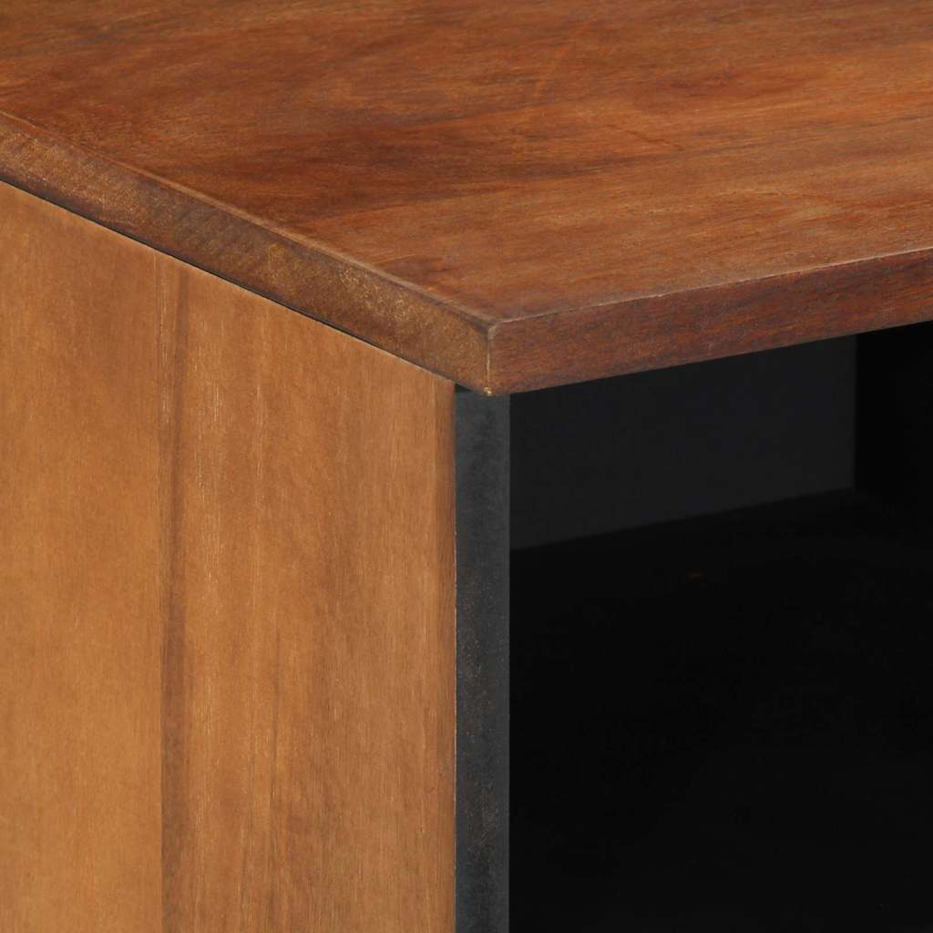TV-Schränk Honigbraun 100 x 33 x 46 cm Massivholz Mango