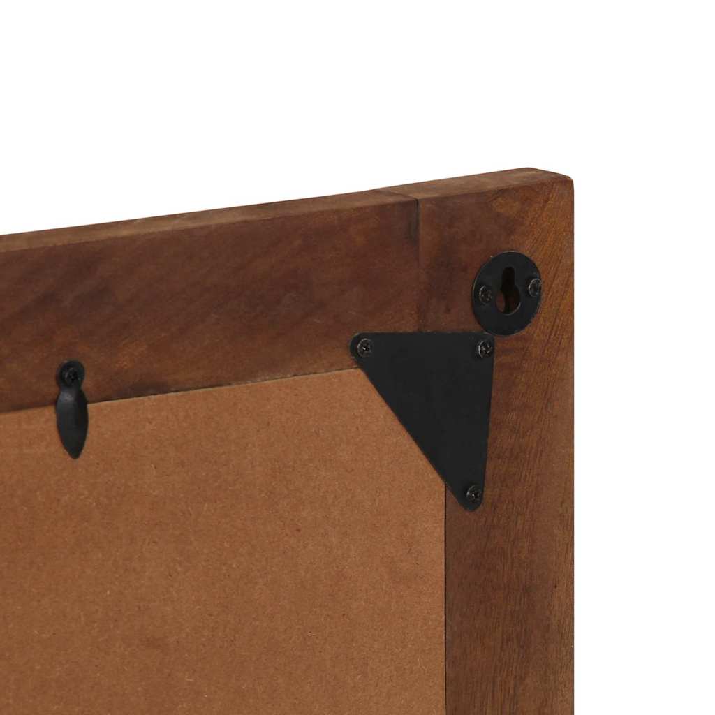 Badezimmer Spiegel mit Spiegel Honigbraun 70 x 50 x 2,5 cm
