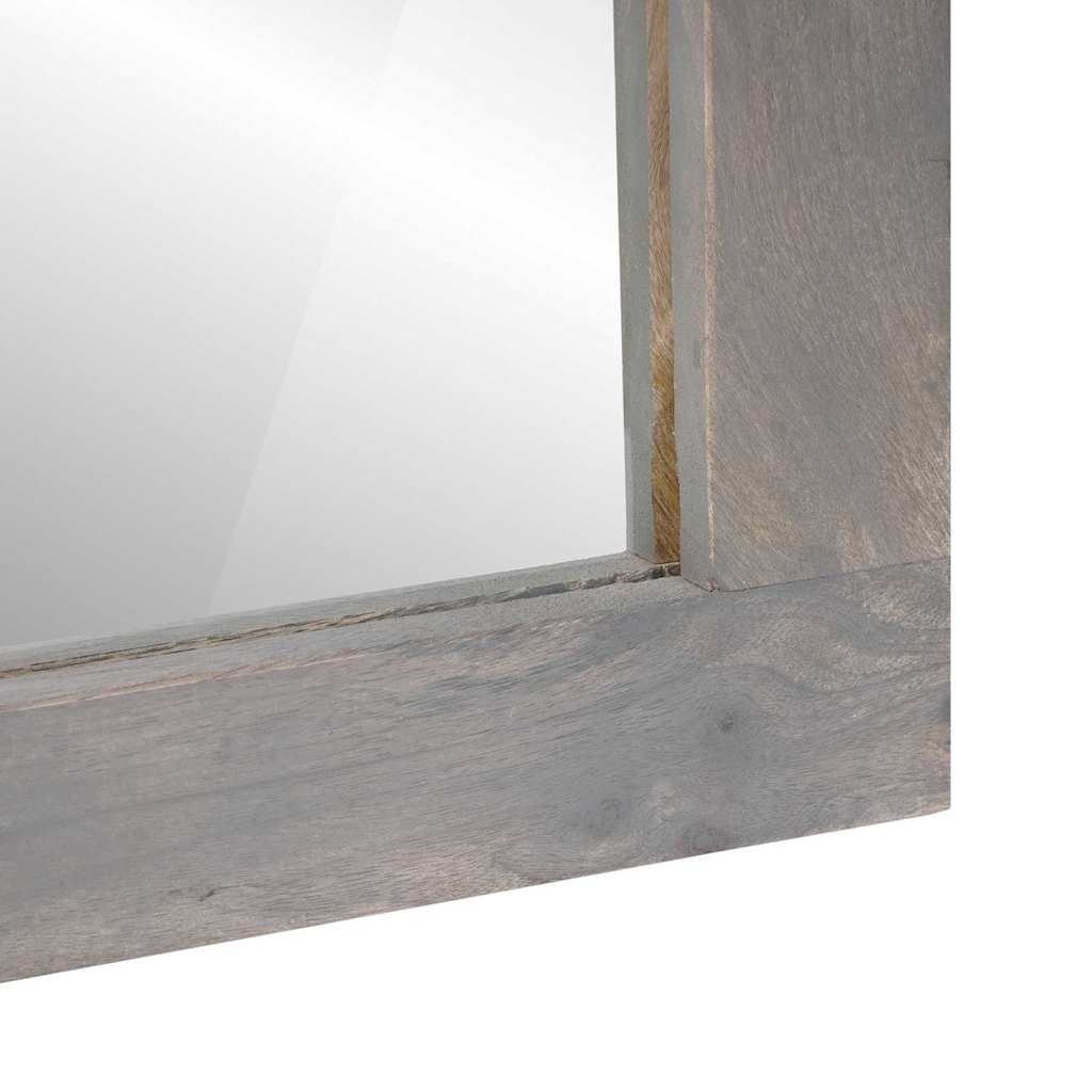 Badezimmer Spiegel mit Spiegel Grau 70 x 50 x 2,5 cm