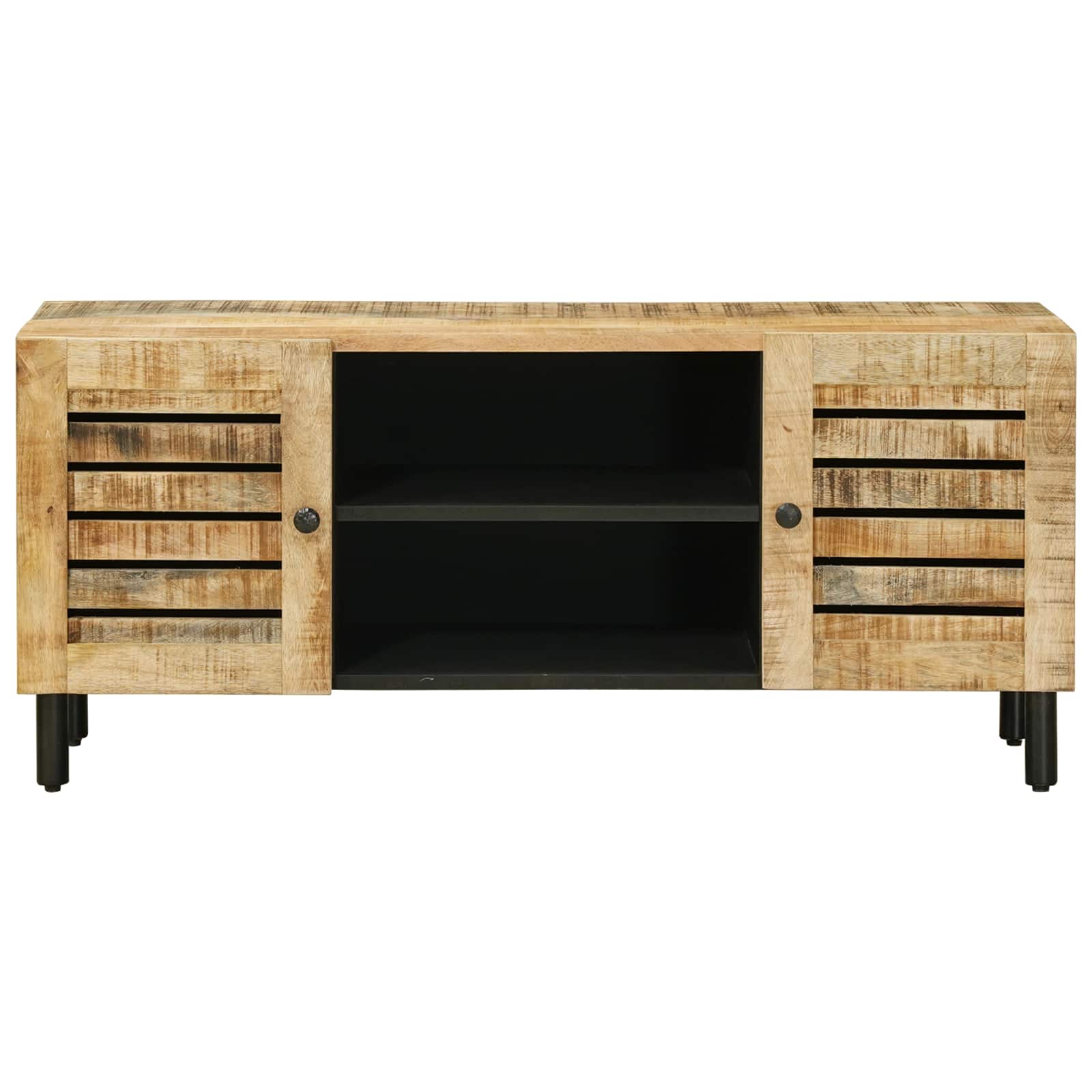 Stauraumschränke Natur 105 x 33 x 46 cm Massivholz Mango