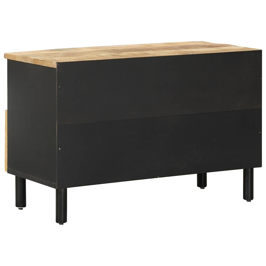 Stauraumschränke Natur 70 x 33 x 46 cm Massivholz Mango