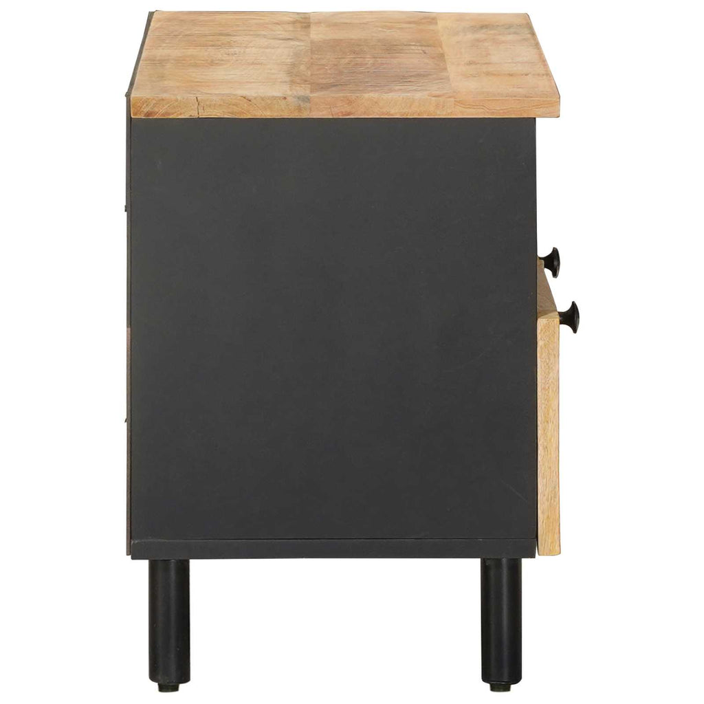 Stauraumschränke Natur 70 x 33 x 46 cm Massivholz Mango