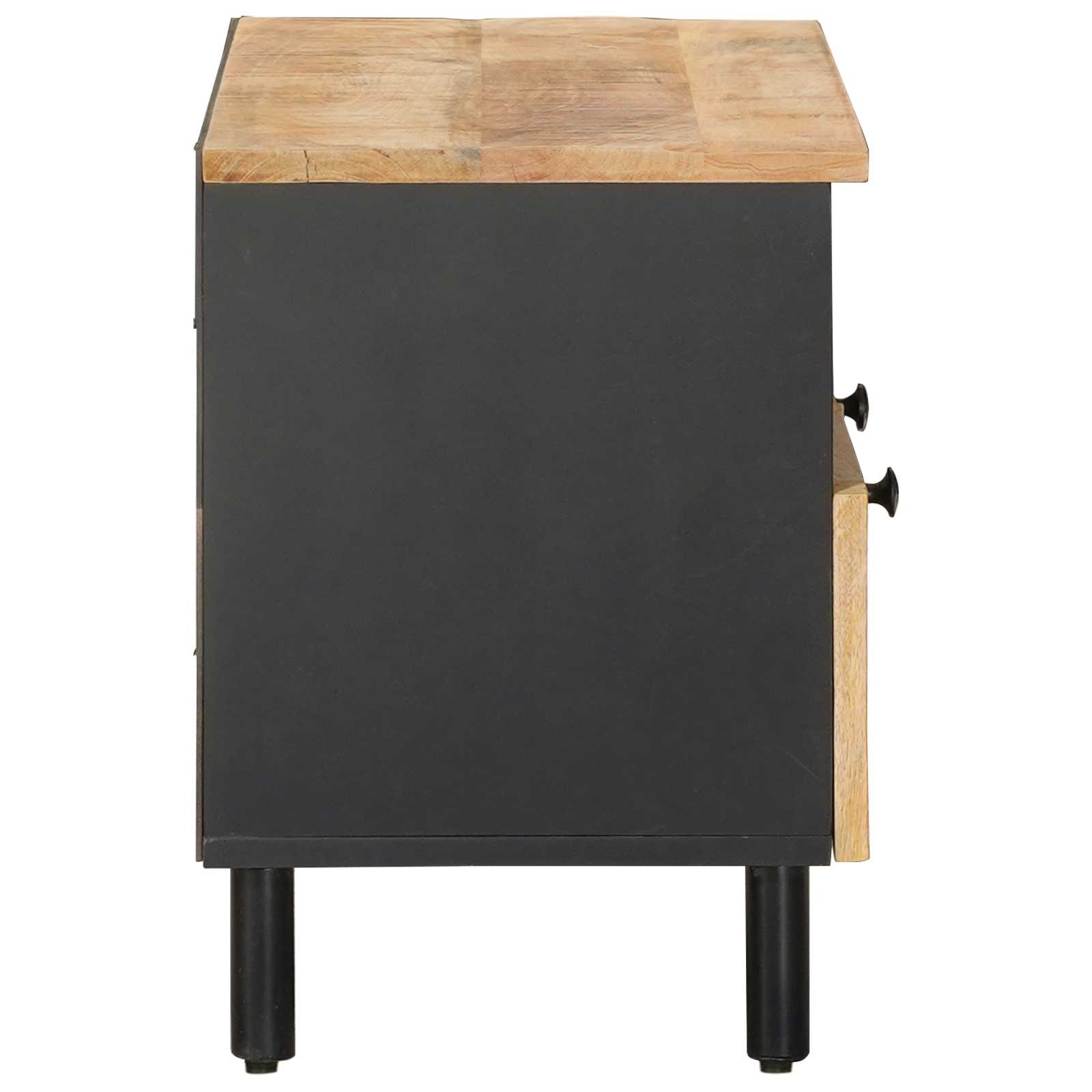Stauraumschränke Natur 70 x 33 x 46 cm Massivholz Mango