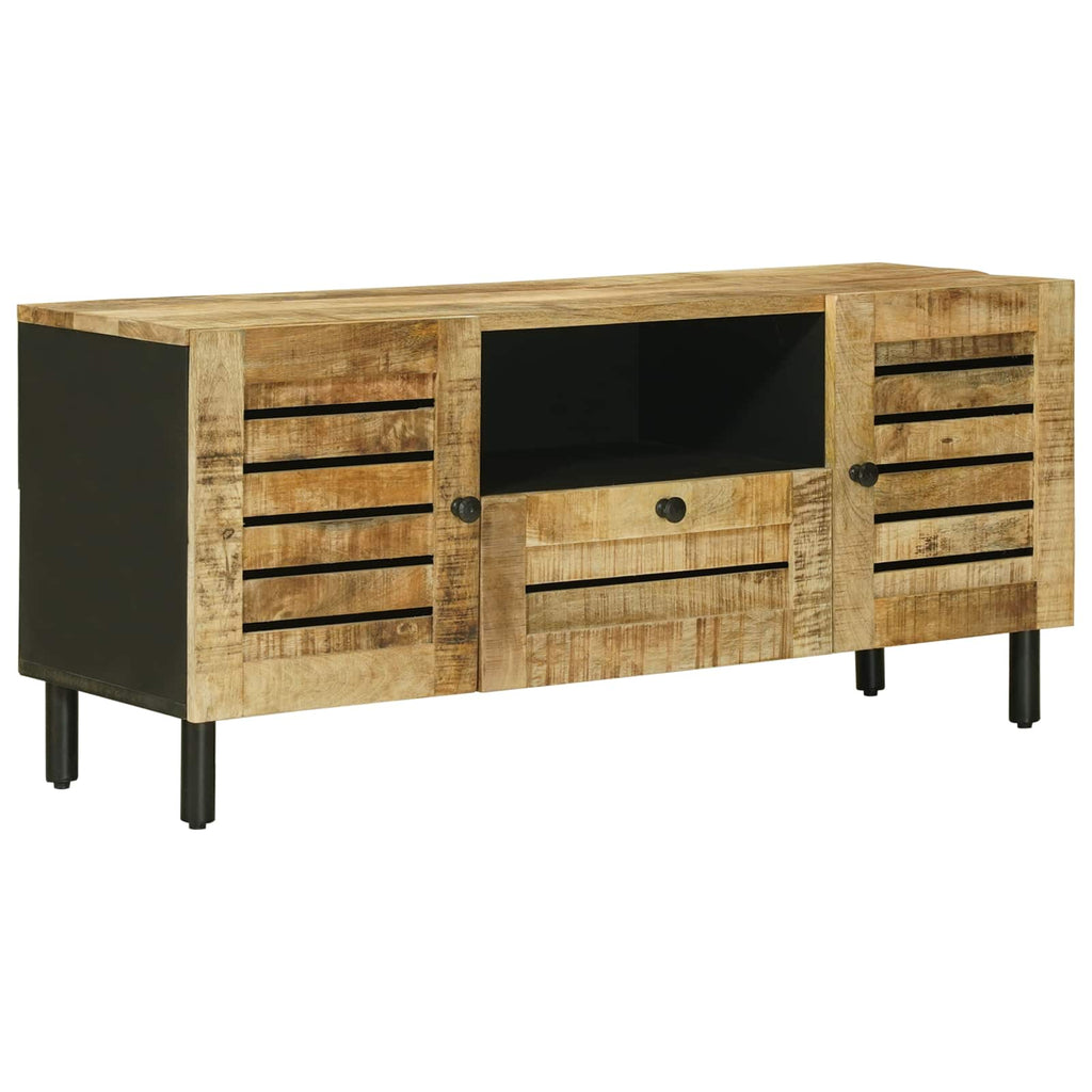 Stauraumschränke Natur 105 x 33 x 46 cm Massivholz Mango