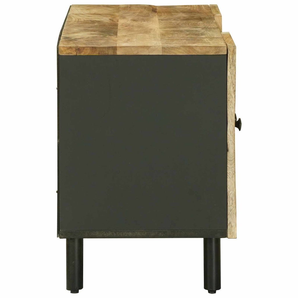 Stauraumschränke Natur 105 x 33 x 46 cm Massivholz Mango