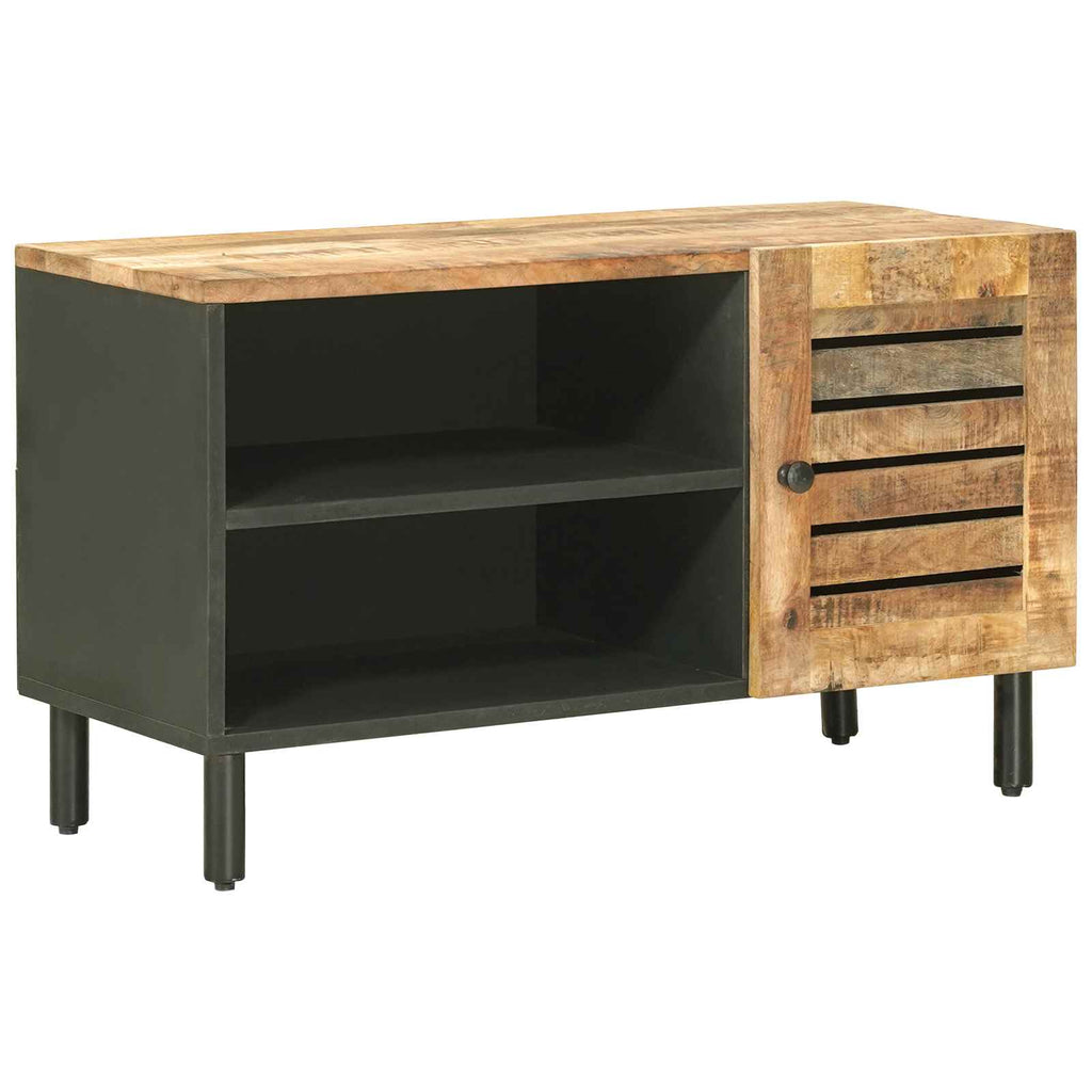 Stauraumschränke Natur 80 x 33 x 46 cm Massivholz Mango