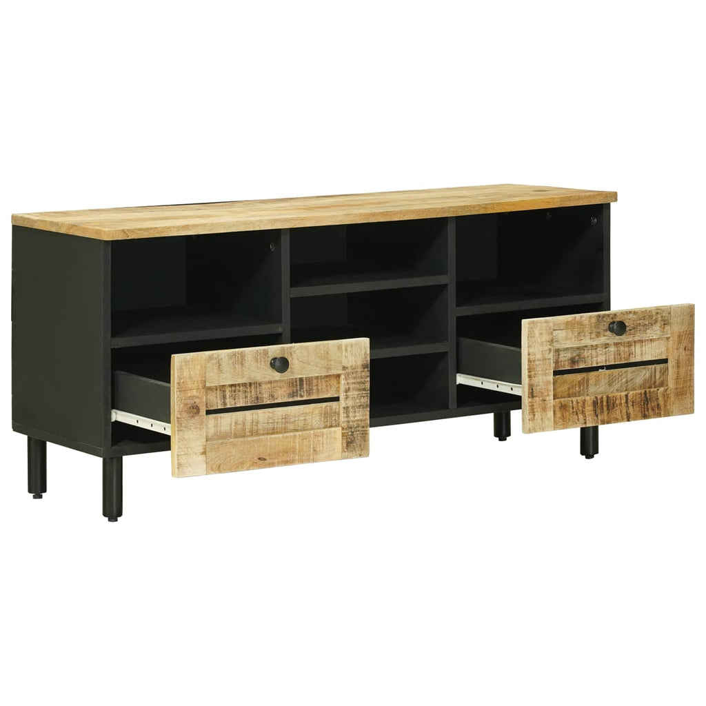 Stauraumschränke Natur 100 x 33 x 46 cm Massivholz Mango